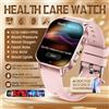 GUHUAVMI Nuovo Smartwatch AI per Diagnosi ECG Accurata, Monitoraggio Pressione Sanguigna, Ossigeno nel Sangue, Tre Valori Massimi, Frequenza Cardiaca, Chiamate BT, Smartwatch per Donne