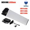 Aleaivy Batteria Pieghevole DCH 006 48V 14Ah 12.8Ah 10.4Ah per Biciclette Elettriche Lafly X3 LO26 20LVXD JINGHMA R7 R5 con Motore 250W-1000W, con Caricabatterie 2A