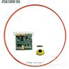 RFCOBEI Modulo Lettore RFID 134.2kHz ISO-11785 con Antenna a Bobina Fine, Modulo Lettore EM4305, Scanner per Microchip RFID per Animali Domestici