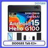 DOOGEE Tab E3+ Tablet 32GB 256GB Display 2K da 12" Android 15 Helio G100 Batteria 8800mAh Gemini AI Smart Pad TabletPC