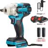 Vacclo Avvitatore a impulsi elettrico senza fili, utensile elettrico ricaricabile, kit di chiavi a impulsi brushless, trapano manuale, utensile elettrico per 18V
