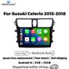 MEKEDE Android 14 Schermo IPS Autoradio Carplay per Suzuki Celerio Cultus 2015 - 2018 Lettore Multimediale Sistema Audio Intelligente