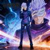 Bandai Action Figure Anime Jujutsu Kaisen, Statua di Gojo Satoru 30cm/11.81 pollici, Modellino in PVC da Collezione, Ornamento, Giocattolo da Regalo