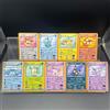 TAKARA TOMY Carte PTCG Anime Fai-da-Te Stile 'Ugly-Cute' Personalizzate Eeveelution: Eevee, Vaporeon, Jolteon, Flareon, Glaceon, Umbreon - Regalo di Compleanno