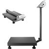 SucceBuy Bilancia Digitale da Pavimento SucceBuy 660lbs/300kg con Precisione 50g, Alimentazione AC/DC per Spedizioni e Pacchi