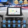 Hizpo Schermo QLED da 9'' 2din per Auto, Monitor per Opel Mokka 1 2012-2016, Lettore Stereo con Android Auto Wireless, Carplay, Navigazione GPS, WIFI+4G
