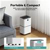 NONE Deumidificatore Portatile HUMILABS OL12-BD023F 12L Deumidificazione Giornaliera Sbrinamento Automatico 3 Modalità Funzione Timer 12 Ore Deumidificatore Domestico Silenzioso per Casa Bagno Camera