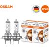 OSRAM 2 pz. H4 H7 H11 H8 Lampadine Alogene per Fari Auto H9 H16 HB3 HB4 Bianche Fendinebbia Originali Abbaglianti Anabbaglianti Prodotte in Germania, Coppia