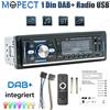 Mopect Autoradio MOPECT DAB+ con Lettore MP3, 1 DIN, USB/TF/AUX-IN/FM/AM, 7 Colori, RDS, Bluetooth, Chiamate in Vivavoce