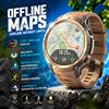 GUHUAVMI Nuovo Smartwatch GPS 2026 con Mappe Offline e Funzione Ritorno Percorso, Display AMOLED da 1,43'', Chiamate Bluetooth, Bussola, Altimetro, Barometro Integrati, Impermeabile 5ATM per Nuoto e