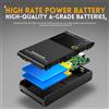 DWiusty Saldatrice Portatile a Batteria FNIRSI SWM-10 con Schermo TFT, Macchina per Saldatura Fai-da-Te, Batteria 5000mAh 18650, MAX 0.25mm Lamina di Nichel
