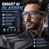GUHUAVMI Nuovi Occhiali Smart AI 4K HD Fotocromatici 2026 con Fotocamera da 800W Pixel, Video 1080P, Chat AI, Lettore Musicale, Chiamate e Funzioni Sportive - Modello Uomo