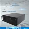NONE Chassis Rackmount Industriale 4U per Scheda Madre ATX, Case di Archiviazione con 7 Alloggiamenti per HDD da 3,5 Pollici, 2x DVD-ROM e 7 Slot PCIe, Ventola di Raffreddamento da 120mm, Filtro
