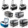 NONE Frigorifero per Auto SIHAO Mini Frigo Congelatore 15-50L -4 ℉ -50 ℉ Refrigeratore Portatile a Compressore con Controllo Tramite App Bluetooth, Raffreddamento Rapido per Camper, Roulotte e Viaggi