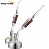 PHYHOO Pinzette per saldatura PHYHOO con blocco a croce, base rotonda con rotazione a 360 gradi, 1 pezzo/2 pezzi per gioiellieri, creazione di gioielli, saldatura