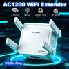 Fenvi Ripetitore WiFi 1200Mbps Dual Band 2.4G/5GHz, Amplificatore di Segnale Wireless, Estensore Wi-Fi, Router AP a Lungo Raggio, Facile Configurazione