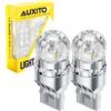 AUXITO 2 Pezzi T20 7443 W21/5W Lampadina LED Canbus 6500K Bianco Rosso Ambra Giallo DRL Luce di Parcheggio Auto Luce Diurna Lampada di Segnalazione