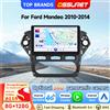 OSSURET Spedizione Rapida Sistema Intelligente per Auto Android 15 da 10,1 Pollici 2 Din per Ford Mondeo 2010-2014 CarPlay Wireless Android Auto Lettore Multimediale per Auto Bluetooth Handsfree con