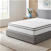 Rosahqnda Materasso Rosahqnda 140*190cm 90/140*200cm, Materasso a Molle Insacchettate, Durezza Media, Bianco (Altezza 25 cm)