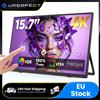 Uperfect Monitor portatile touchscreen UPERFECT da 15,7" 4K UHD con copertura sRGB al 100%, USB-C, HDMI, HDR, FreeSync, protezione degli occhi, display esterno per laptop, Mac, telefoni, tablet, PS5/4 e