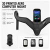 ULLICYC Supporto aerodinamico per computer da bici Ullicyc stampato in 3D, compatibile con Y1RS CCY1, supporto integrato per manubrio per Garmin Wahoo Bryton