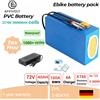 EFFIVOLT Batteria per E-Bike e Scooter 72V 40AH, Batteria per Bicicletta Elettrica 48V 40AH, Batteria 60V 25AH 40AH 21700 per E-Bike, Batteria 48V 20AH 24AH 500W, Batteria Motore 5000W 3000W, Pacco Batteria al