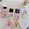 Bandai Custodia per telefono simpatica con cartoni animati giapponesi Anime Sailor Moon per Samsung Galaxy Z Flip 7, cover posteriore rigida in PC per Z Flip 6 5 4 3