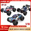 Jyscend Hyper Go Mjx 16212 16213 16218 Auto RC 1/16 Scala Motore Brushless 4WD Fuoristrada Arrampicata Corsa Alta Velocità Auto da Corsa RC 2.4G Auto Telecomandate Camion Fuoristrada Giocattoli