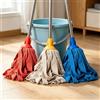 NONE Set 3 Pezzi MOP Lavapavimenti MOCIO: Pulizia Profonda e Assorbenza Totale per Ogni Superficie - (3 PZ MOP SUPER COLORI A CASO) microfibra