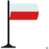 NONE 2026 NUOVO 8 Linee Oscams Bandiere Polonia Slovacchia Clines Rosso Europa Germania 4K Bandiere Europa per Interni ed Esterni Oscam