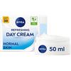 NIVEA Crema Giorno Rinfrescante 24H SPF 30 50ml | Idratante viso idratante con aloe vera e acido ialuronico, protegge la pelle, 24 ore di umidità, ad assorbimento rapido
