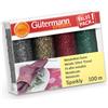 Gütermann - Gütermann Sparkly (100m) Cucire Filo Impostato 3-4 Pezzi