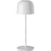 Lumisky Lampada da tavolo senza fili LED bianco caldo dimmerabile SOPHIA H20cm, bianco