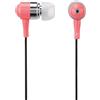 Hama Cuffie HAMA con microfono lucido nelle orecchie, rosa argento