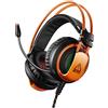 Canyon CND-SGHS5A Canyon Gaming Headset GH-5A 2x3.5mm "Corax" LED back/orange retail