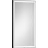 Laufen Miroirs LAUFEN YVA, éclairage indirect par LED sur le pourtour, 450x40x800mm, H4484600YV4501, H4484600YV4501