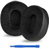 OEM Cuffie di ricambio per cuffie Sony - Extra spesse - Nere - In velluto ibrido - Compatibili con i modelli Sony WH-CH700N e WH-CH710N - Cuscinetti per cuffie