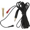 OEM Cavo per cuffie Sennheiser HD, con controllo del volume e microfono, lunghezza 3 metri