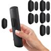 OEM Supporti magnetici universali per telecomandi - Per riporre i telecomandi - Forte adesione - Supporti a parete - Accessori per TV - Supporti in silicone - Montaggio a parete - Neri, confezione da 5 pezzi