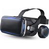 KLK Commerce InAndOutdoorMatch - Visore VR - Display 3D e a 360° - Messa a fuoco regolabile