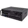 OEM Amplificatore stereo Hi-Fi, potenza nominale di 800W, Bluetooth 5.0, mixer con equalizzatore a 5 bande, 4 ingressi microfonici, telecomando incluso