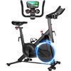OEM Cyclette, resistenza regolabile su 32 livelli, display LCD, colore nero e rosso