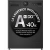 LG F4X7013TBB Serie X7 Lavatrice Smart A Libera Installazione 13 Kg, AI DD™, 1400 Giri, Display Easy Circle, Wi-Fi, AI Wash, Turbowash, Classe A-40%, Nero