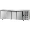 Tavolo Refrigerato 4 porte, 620 Lt. Acciaio inox. -2°/+8°C. - Cm. 232x70x85H.