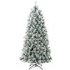 Leroy Merlin Albero di Natale artificiale innevato Parigi bianco H 210 cm x ø 95 cm