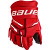 Bauer Guanti da hockey Bauer Supreme M3 Red Junior 11 pollici