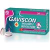 Reckitt Benckiser Gaviscon Bruciore e Indigestione 24 Compresse Masticabili Gusto Frutti Rossi