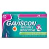 Reckitt Benckiser Gaviscon Bruciore e Indigestione 24 Compresse Masticabili Gusto Menta