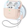 ESR Custodia per AirPods 5/4 (2026/2024), compatibile con MagSafe, Deserto | Custodia compatibile con AirPods 5/4 (USB-C) - Protezione anti-caduta con Laccetto, Coperchio Magnetico, Orbit Hybrid