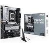 ASUS PRIME X670-P WIFI Scheda Madre ATX, AMD X670, AMD AM5, DDR5, PCI 5.0, Realtek 2.5Gb Ethernet, WiFi 6 (802.11ax), Realtek 7.1 Surround, 3xM.2, 6xSATA 6GB/s, Aura Sync RGB, Nero